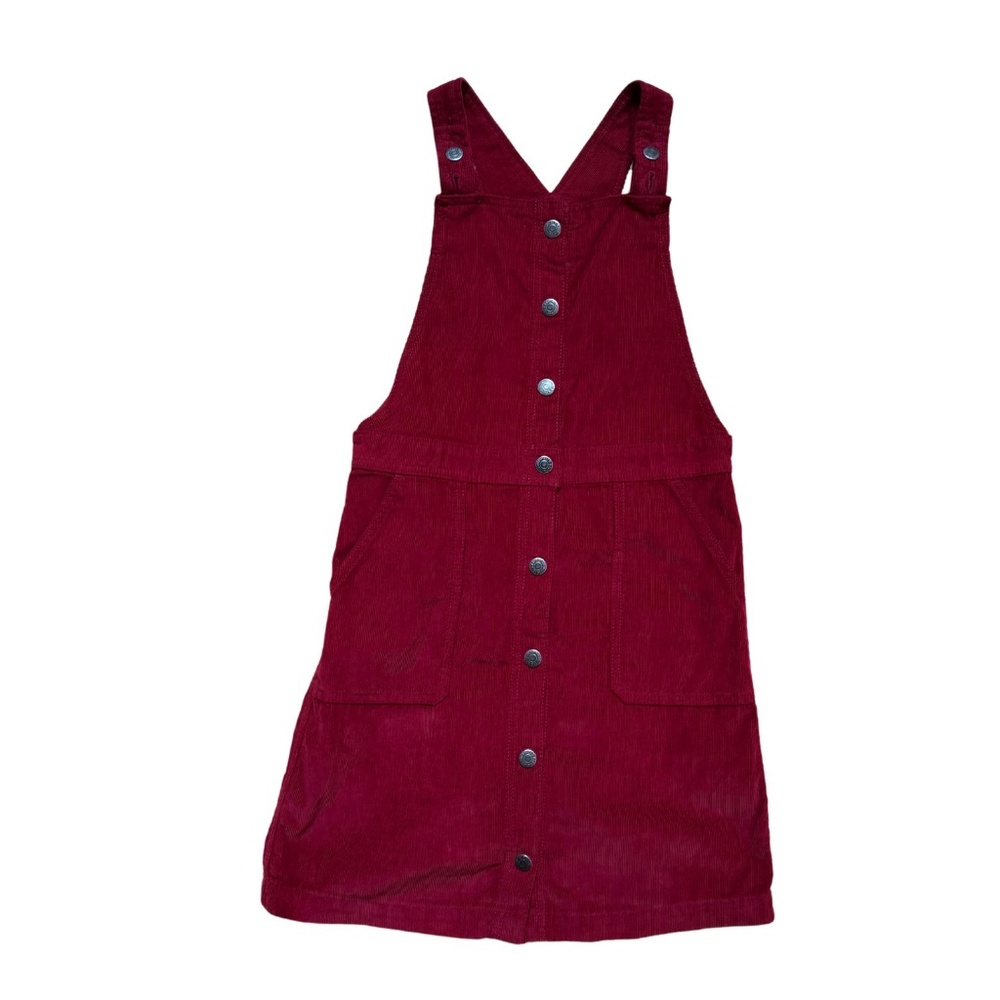 Girls Maroon Jumper Dress --Old Navy – Size 12 – Classic Fall Style!